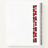 代替先生 ノートブック (裏面)