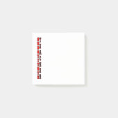 代替先生 ポストイット (正面)