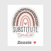 代替先生、先生謝礼ギフト シール (シート)