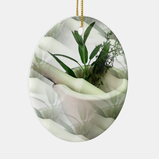 代替医療のオーナメント セラミックオーナメント (右)