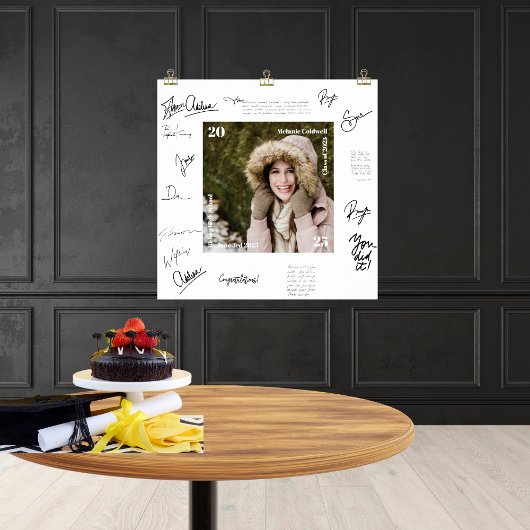 代替卒業写真ポスター ゲストブック