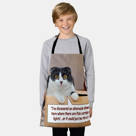 代替寸法 エプロン (着用した状態)