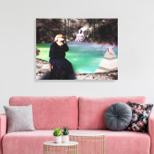 代替現実1 キャンバスプリント (インサイチュ (リビング))