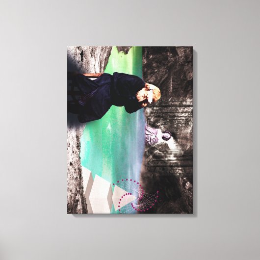 代替現実1 キャンバスプリント (正面)