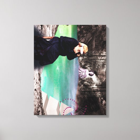 代替現実1 キャンバスプリント (正面)