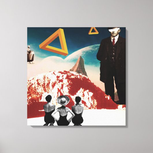 代替現実2 キャンバスプリント (正面)