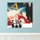 代替現実2 キャンバスプリント (インサイチュ (ウッドフロア))