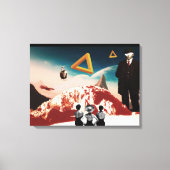 代替現実2 キャンバスプリント (正面)