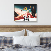 代替現実2 キャンバスプリント (インサイチュ (寝室))