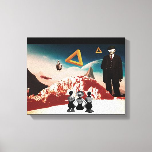 代替現実2 キャンバスプリント (正面)