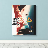 代替現実2 キャンバスプリント (インサイチュ (ウッドフロア))