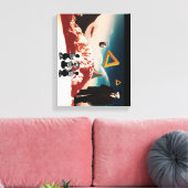 代替現実2 キャンバスプリント (インサイチュ (リビング))