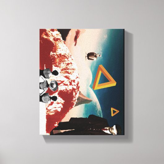 代替現実2 キャンバスプリント (正面)