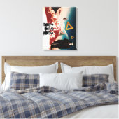 代替現実2 キャンバスプリント (インサイチュ (寝室))