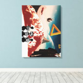 代替現実2 キャンバスプリント (インサイチュ (ウッドフロア))