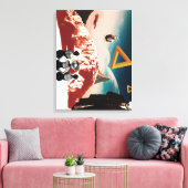 代替現実2 キャンバスプリント (インサイチュ (リビング))