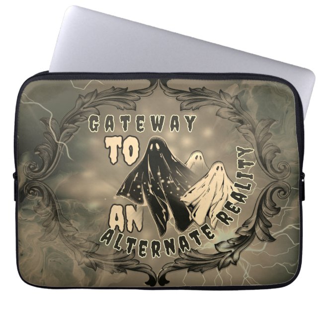 代替現実2 ラップトップスリーブ (正面)