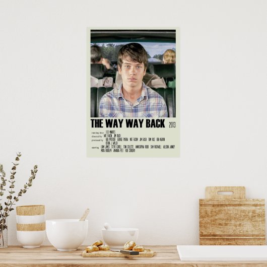 代替芸術映画のバック方法ラージ4 ポスター (キッチン)