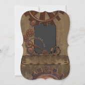 代替蒸気結婚ポンク 招待状 (裏面)