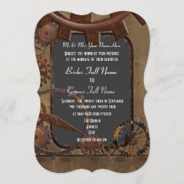 代替蒸気結婚ポンク 招待状