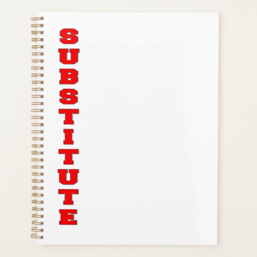 代替 プランナー手帳 (正面)