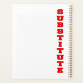 代替 プランナー手帳 (裏面)