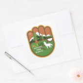 代替NPSステッカーサービスパーク全国 スクエアシール (封筒)