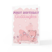 代父母からの最初に教女の第1誕生日