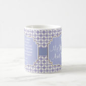 代父母のマグ-紫色 コーヒーマグカップ (中央)