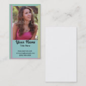 代理のHeadshotの名刺 名刺 (正面/裏面)