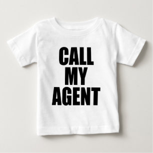 代理人に連絡する ベビーTシャツ