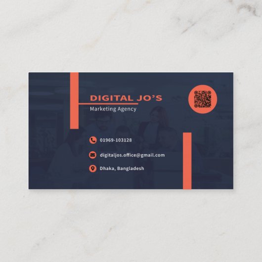 代理店名刺 名刺 (裏面)