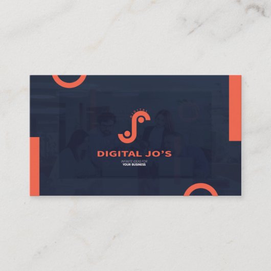 代理店名刺 名刺 (正面)