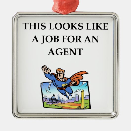 代理店 メタルオーナメント (正面)