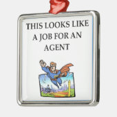 代理店 メタルオーナメント (左)