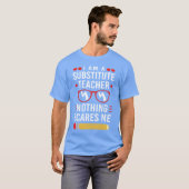代理教師 バッコ 学校の少年 Tシャツ (正面フル)