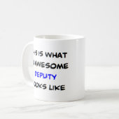 代理素晴らし人 コーヒーマグカップ (正面左)