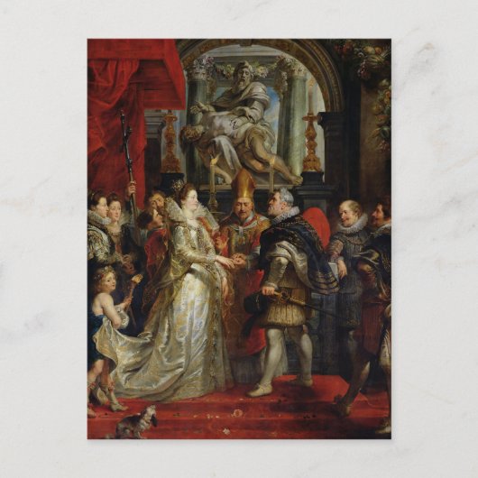 代理結婚 ポストカード (正面)