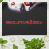 代用外科医の悪ピエロ キッチンタオル (折り畳み)