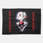 代用外科医の悪ピエロ キッチンタオル (横)