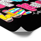 代用教員のための"戻ってきた"Tシャツ S ポスター (角)