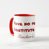 代用教員のコーヒーカップ マグカップ (正面左)