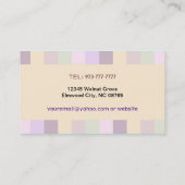 代用教員の名刺 名刺 (裏面)