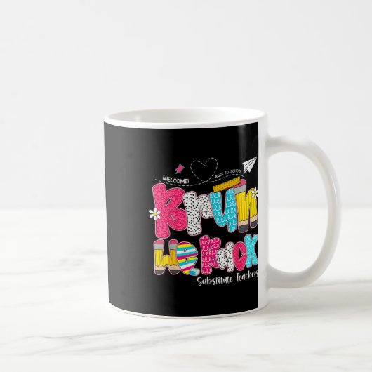 代用教員よお帰りなさいS コーヒーマグカップ (右)