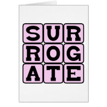 代用物、代役または代役