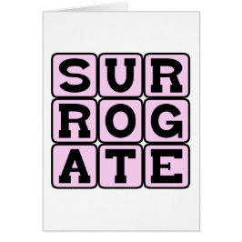 代用物、代役または代役