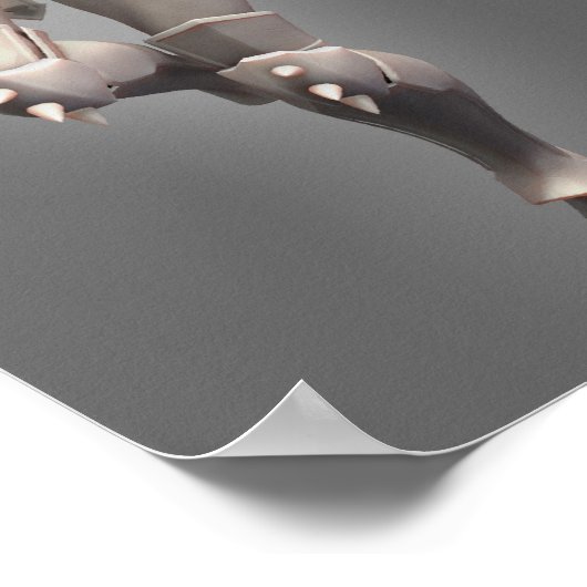 代疑問に思わり女性 ポスター (角)