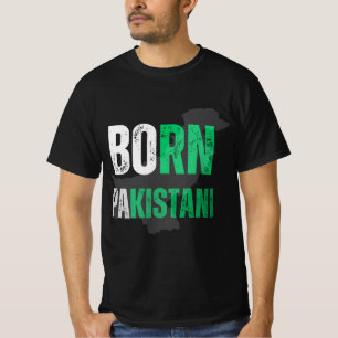 代表するために生まれたパキスタン人 Tシャツ