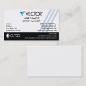 代表及びマネージャーの名刺 名刺 (正面/裏面)