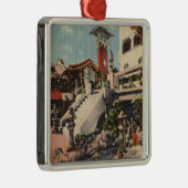 代表団のイン及び東洋裁判所の眺め メタルオーナメント (右)